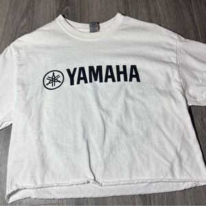Yamaha Snare Drum Crop Graphic Tee Shirt Men Size Medium EPC